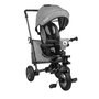 Lionelo - Tricicleta multifunctionala cu sezut reversibil, pliabila, Tris, Stone Grey, Resigilata - 1