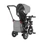 Lionelo - Tricicleta multifunctionala cu sezut reversibil, pliabila, Tris, Stone Grey, Resigilata - 11