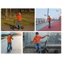 Trotineta, Lionelo, Luca, Copii/Adulti, Ultrapliabila, Pana la 100 Kg, Conform cu standardul european de securitate EN14619, Negru - 19