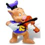 Bullyland - Figurina Disney Little Pigs, Violonist - 1