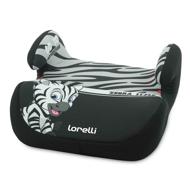 Lorelli – Inaltator auto Topo Comfort, 15-36 Kg, Gri/Negru 15-36
