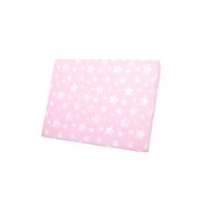 Lorelli - Perna inclinata antisufocare, Air Comfort,  60 x 45 x 9 cm, husa detasabila si lavabila, Stars Pink