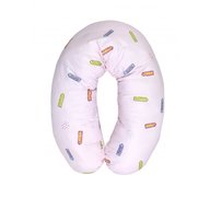 Lorelli - Perna multifunctionala, bumbac ranforce, 190 cm, Traveling Pink