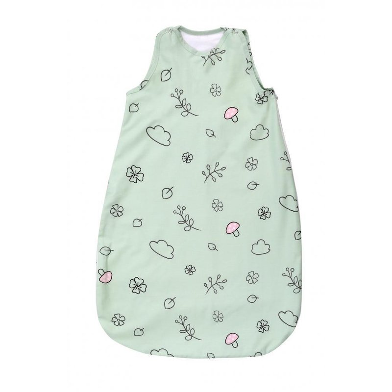 Lorelli - Sac de dormit de vara 100 cm , bumbac ranforsat , Lamb Green