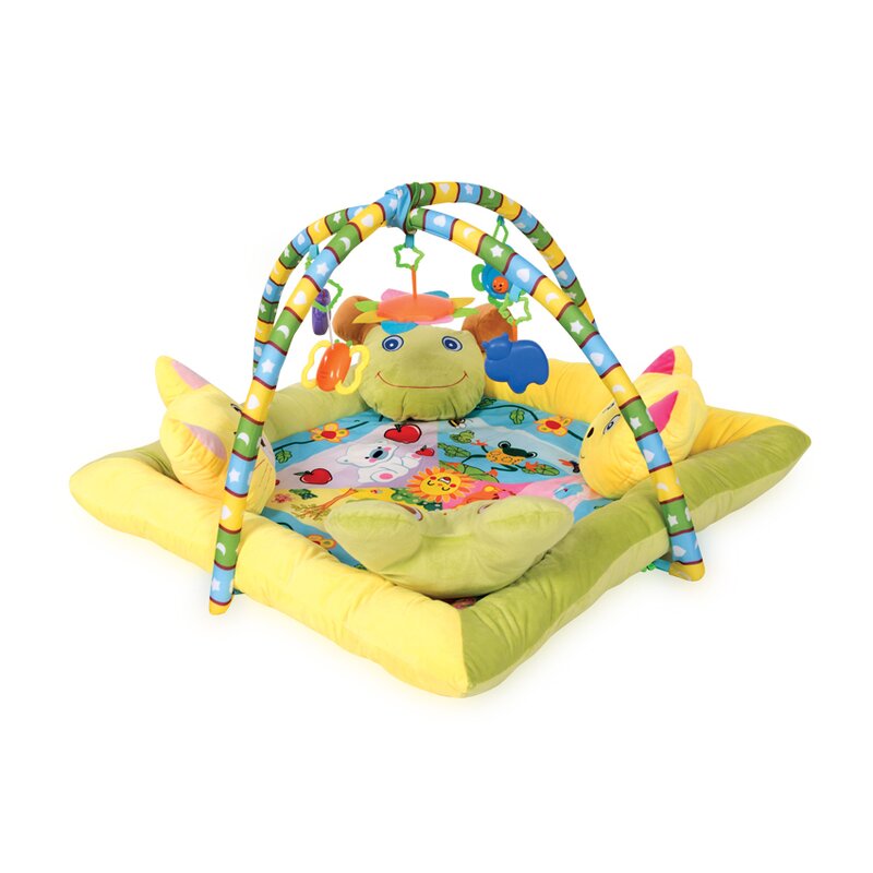 Lorelli - Saltea de activitate plus Play Gym cu 4 perne 80x80 cm