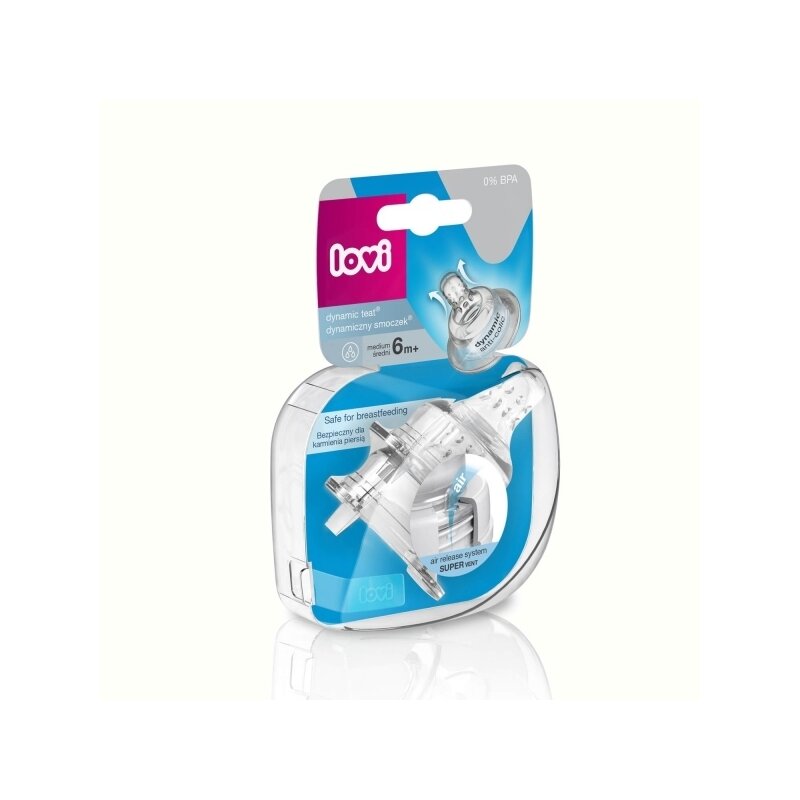 Lovi - tetina dinamica flux medium 2 pcs - 18/751