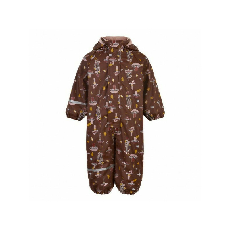 Magic mushrooms 90 - costum intreg impermeabil captusit fleece pentru ploaie, vreme rece si vant - celavi