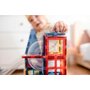 Magnetic Tiles Set magnetic  92 piese  circuit cu bile - Marble run - 3