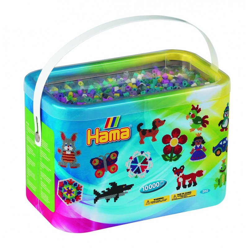 Hama - set margele de calcat mix de 11 culori model 1 midi