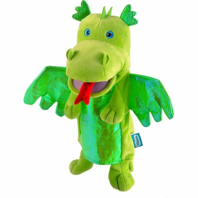 Marioneta de mana Dragonul Verde Fiesta Crafts FCT-2186