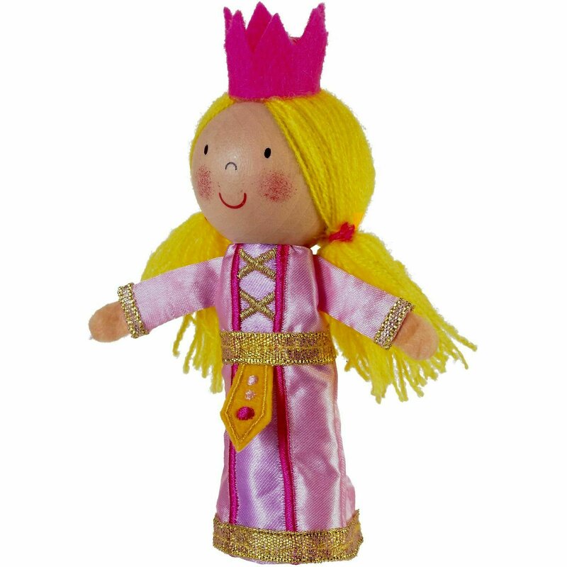 Fiesta Crafts - Marioneta pentru deget Printesa