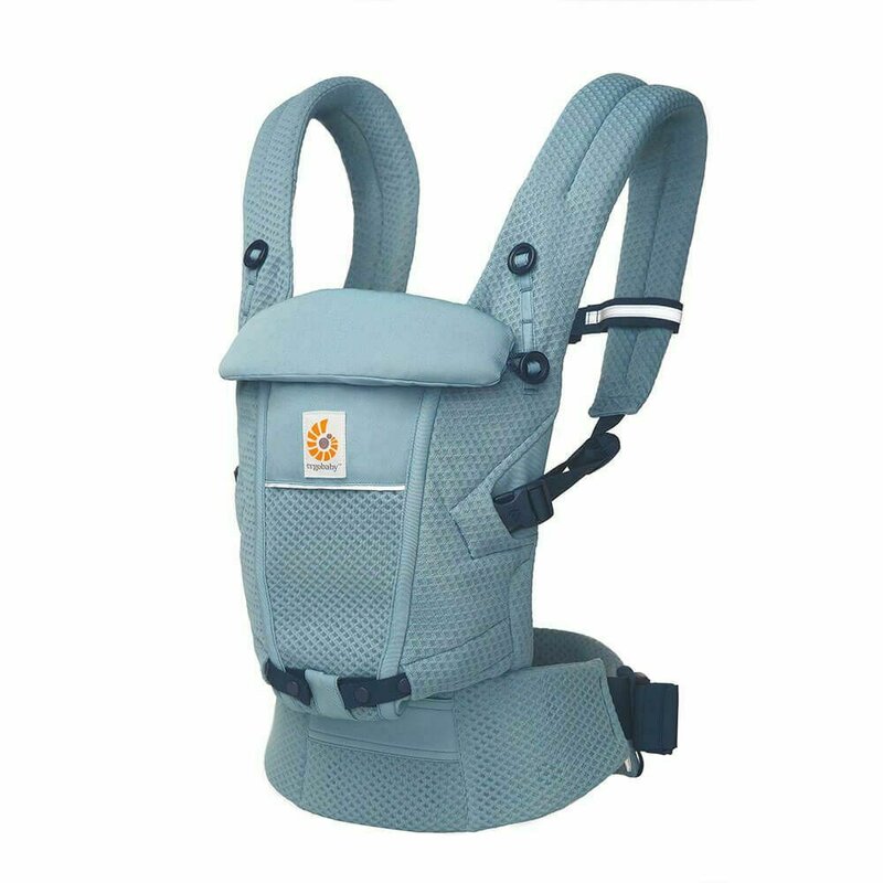 Ergobaby - marsupiu adapt soft flex mesh slate blue