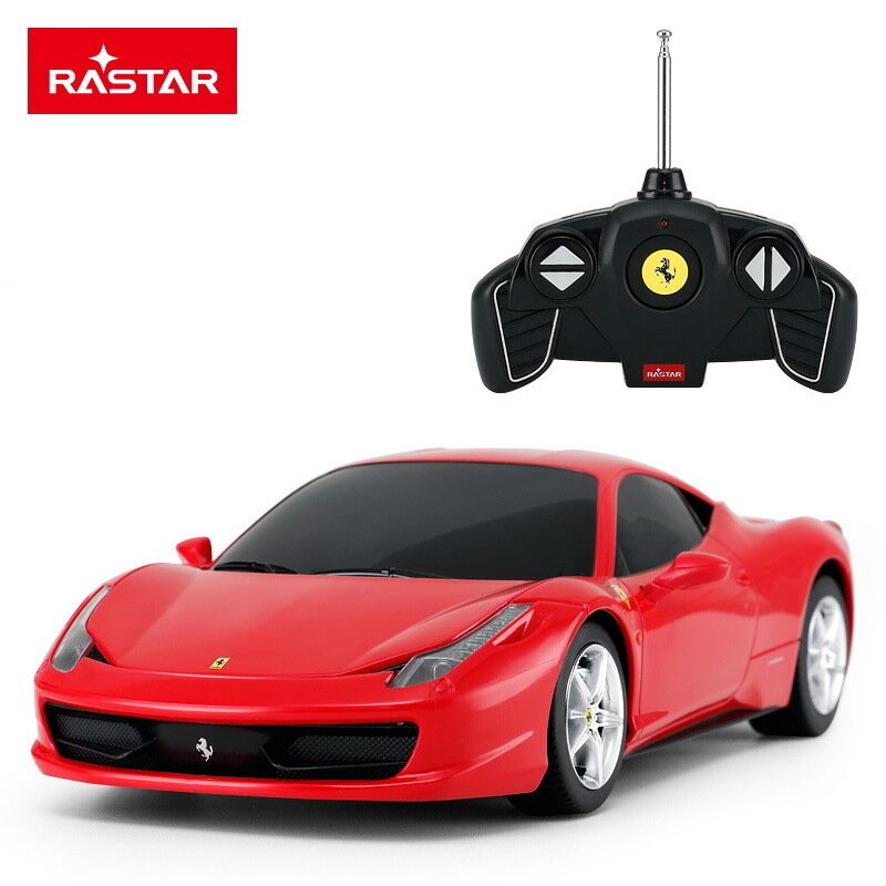 Rastar - masinuta cu telecomanda ferrari 458 italia , scara 1:18