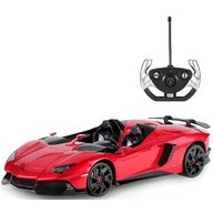 Rastar - Masinuta cu telecomanda Lamborghini Aventador J,  Scara 1:12, Rosu