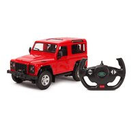 Rastar - Masinuta cu telecomanda Land Rover Defender ,  Scara 1:14, Rosu