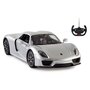 Rastar - Masinuta cu telecomanda Porsche 918 Spyder,   Scara 1:14, Gri - 1