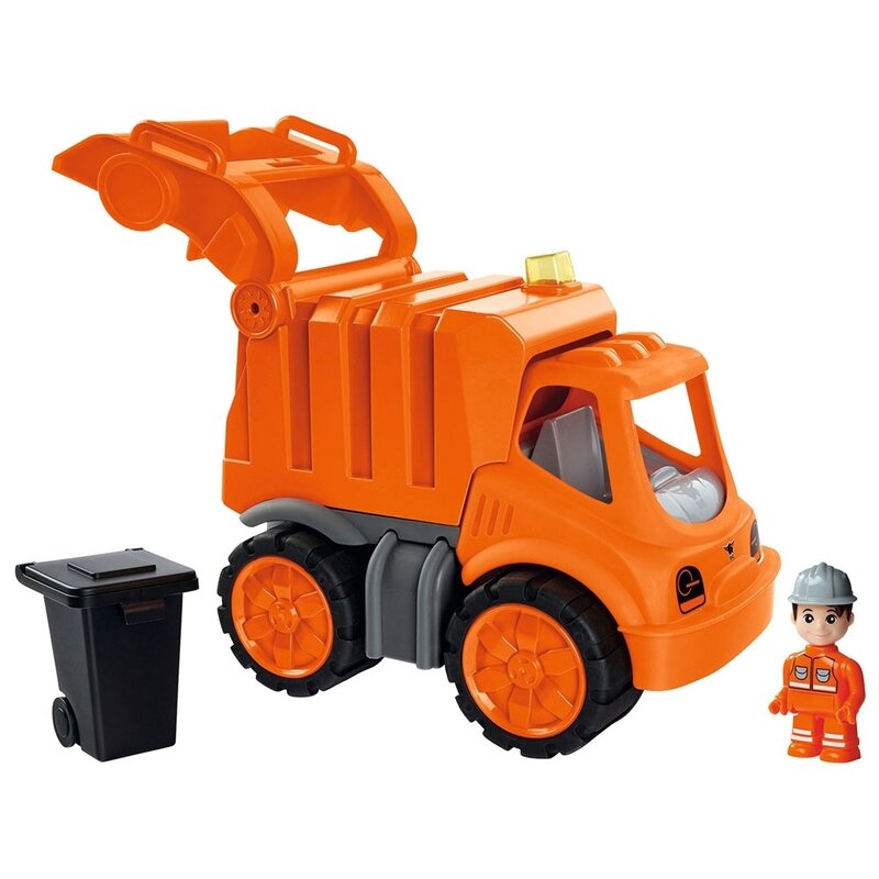 Big - masina de gunoi power worker garbage truck cu figurina