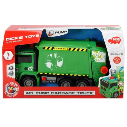 Dickie Toys - Masina de gunoi Air Pump Garbage Truck