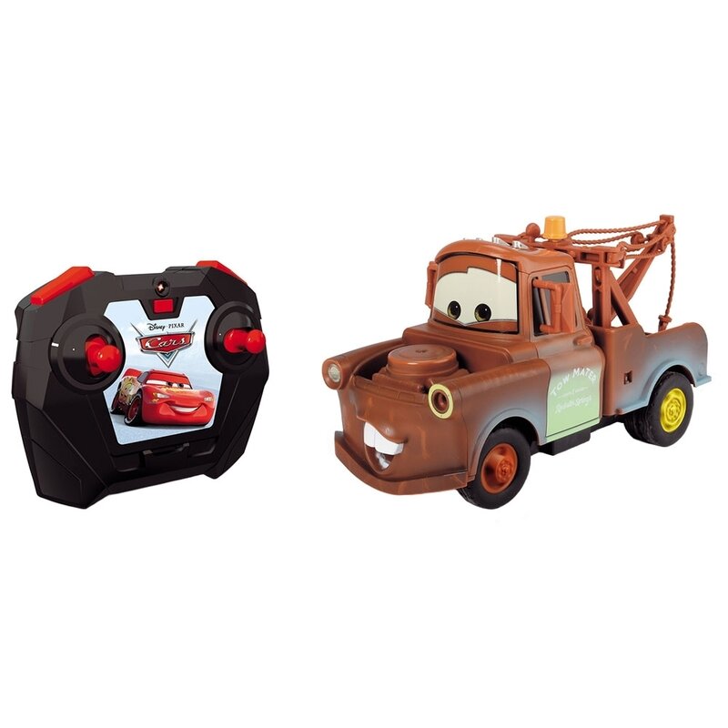 Jada toys - masina cars turbo racer mater cu telecomanda