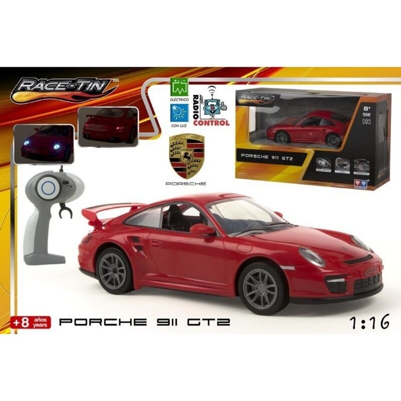 Masina Porsche 911 GT2 cu radiocomanda, scara 1:16
