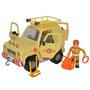 Simba - Masina  Fireman Sam, Sam Mountain 4x4 cu 1 figurina si accesorii - 1