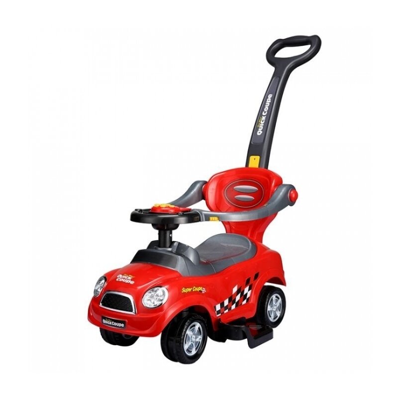 Ecotoys - masinuta de impins 321 mini cooper - rosu