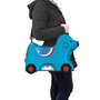 Big - Masinuta de impins tip valiza  Bobby Trolley blue - 11