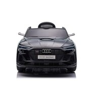 Masinuta electrica, Baby Mix, AUDI Q4 e-tron Sportback, Cu lumini LED si muzica, 3-8 ani, Black