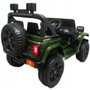 Masinuta electrica cu telecomanda cu baterii si functie de balansare Jeep X10 TS-159 R-Sport - Verde - 1