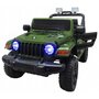 Masinuta electrica cu telecomanda cu baterii si functie de balansare Jeep X10 TS-159 R-Sport - Verde - 2