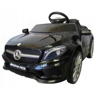R-Sport - Masinuta electrica Mercedes GLA45 , Cu telecomanda, Cu roti EVA, Cu scaun piele, Negru