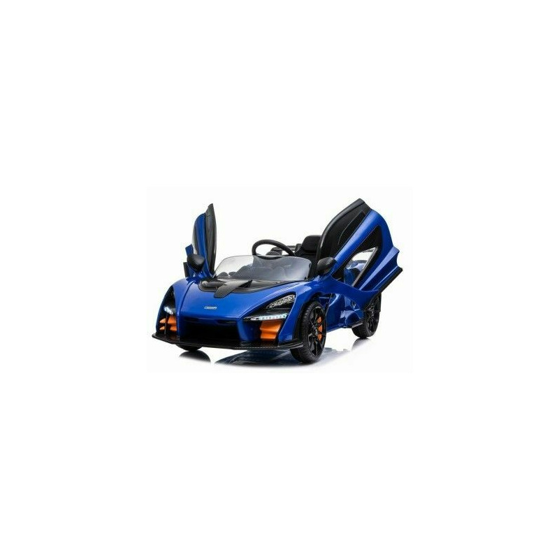 Masinuta electrica pentru copii, McLaren Senna albastra, cu telecomanda, 2 motoare, greutate maxima 30 kg, 5350 5350 imagine 2022 protejamcopilaria.ro