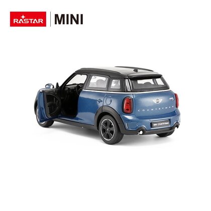 Rastar - Masinuta Minicooper , Metalica,  Scara 1:24, Albastru