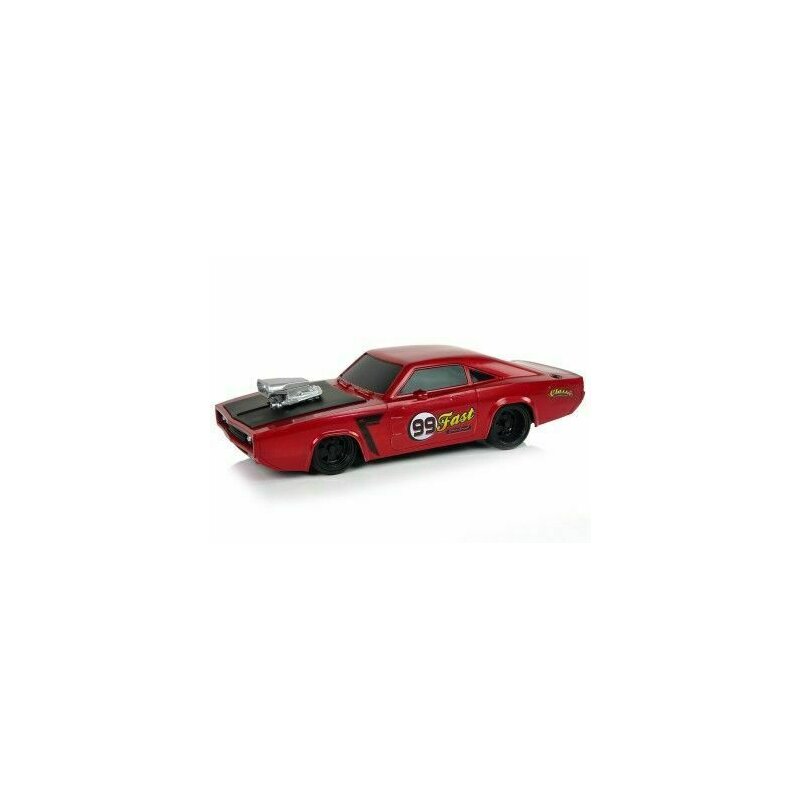 Leantoys - masinuta sport rc pentru copii cu telecomanda, rosie, 1:20, 10242
