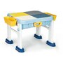 Masuta de joaca 6 in 1 pentru copii cu scaun si tabla Ecotoys HC493113 - 3