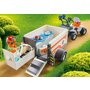 Playmobil - Medic cu ATV si remorca - 2
