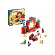 LEGO - Mickey si prietenii: Statia si camionul de pompieri