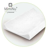 MimiNu - Husa universala pentru saltea de infasat, Cu elastic, Din Jersey, White