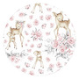 MimiNu  - Sac de dormit multifunctional, Cu volanase si panglici, Din bumbac si tesatura pufoasa din catifea, Materiale certificate Oeko Tex Standard 100, Dimensiune 82 x 41 cm, Sweet Deer Pink - 6