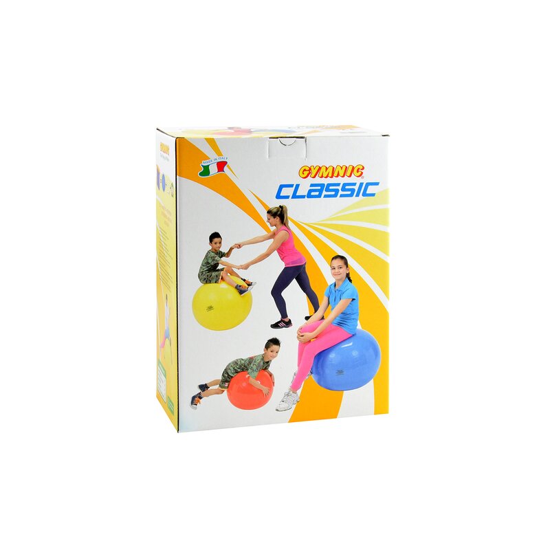 Gymnic - Minge fizioterapeutica Clasic Diametru 45 cm, Galben