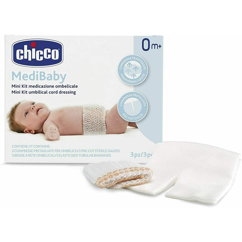 Chicco - minikit ombilical medibaby, 0luni+