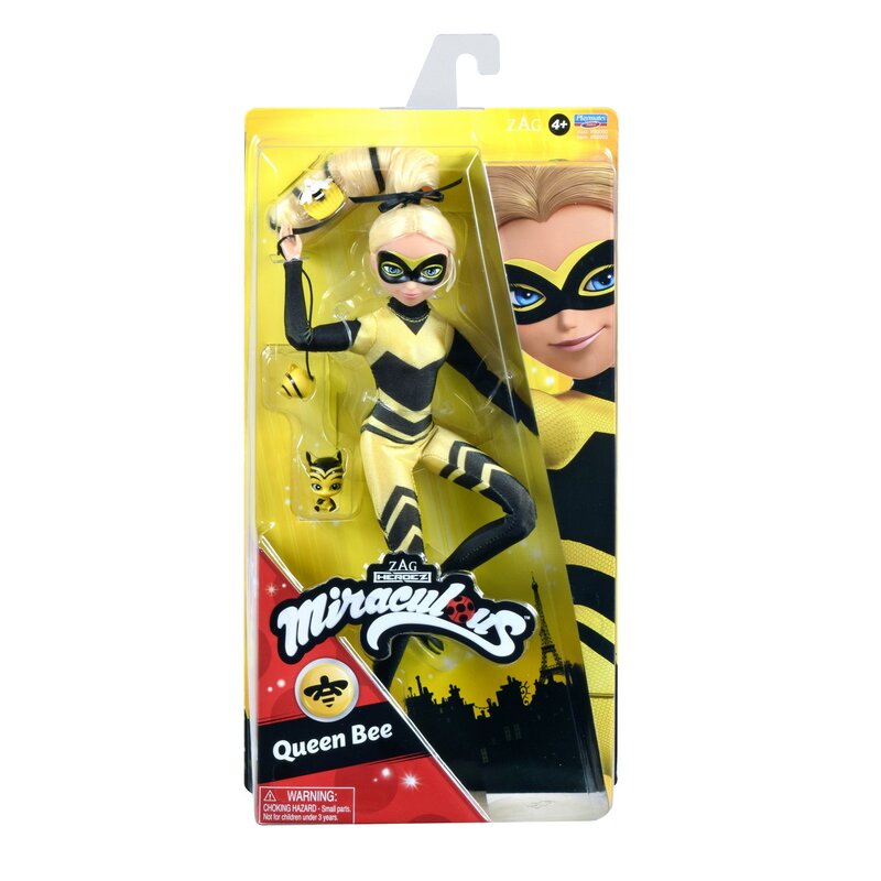 Mattel - miraculos buburuza papusa queen bee 30cm