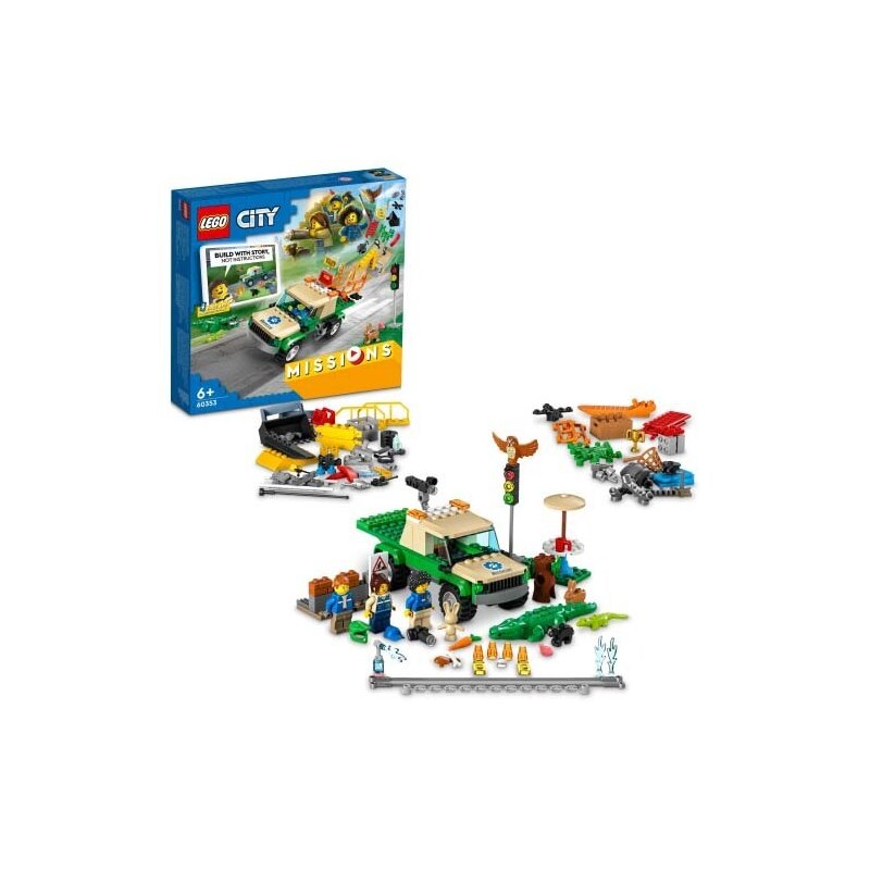 Lego - misiuni de salvare a animalelor salbatice