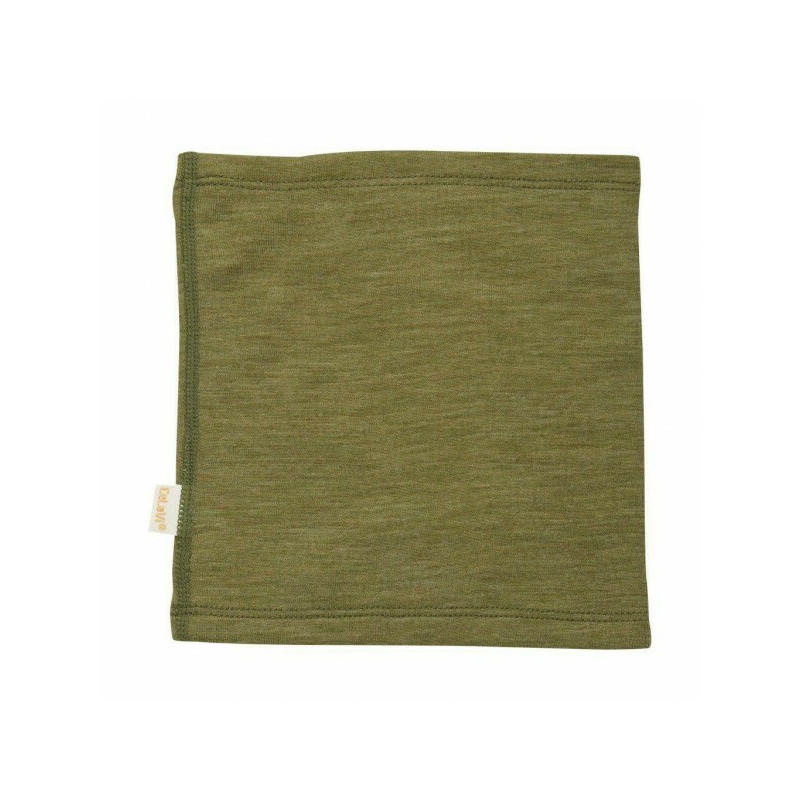 Moss green 110/120 - buff dublat din lana merinos - celavi