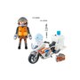 Playmobil - Motocicleta de urgenta cu lumini - 4