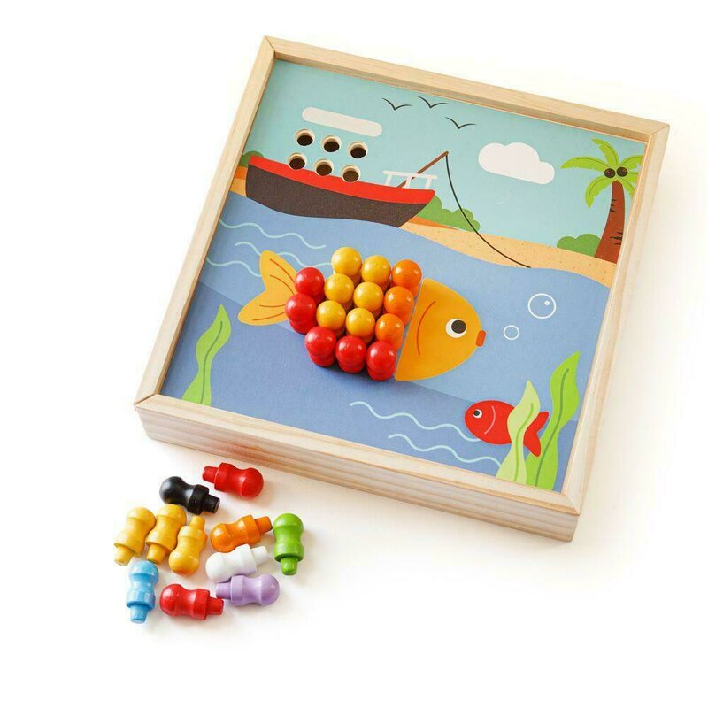 Bigjigs toys - mozaic - la mare