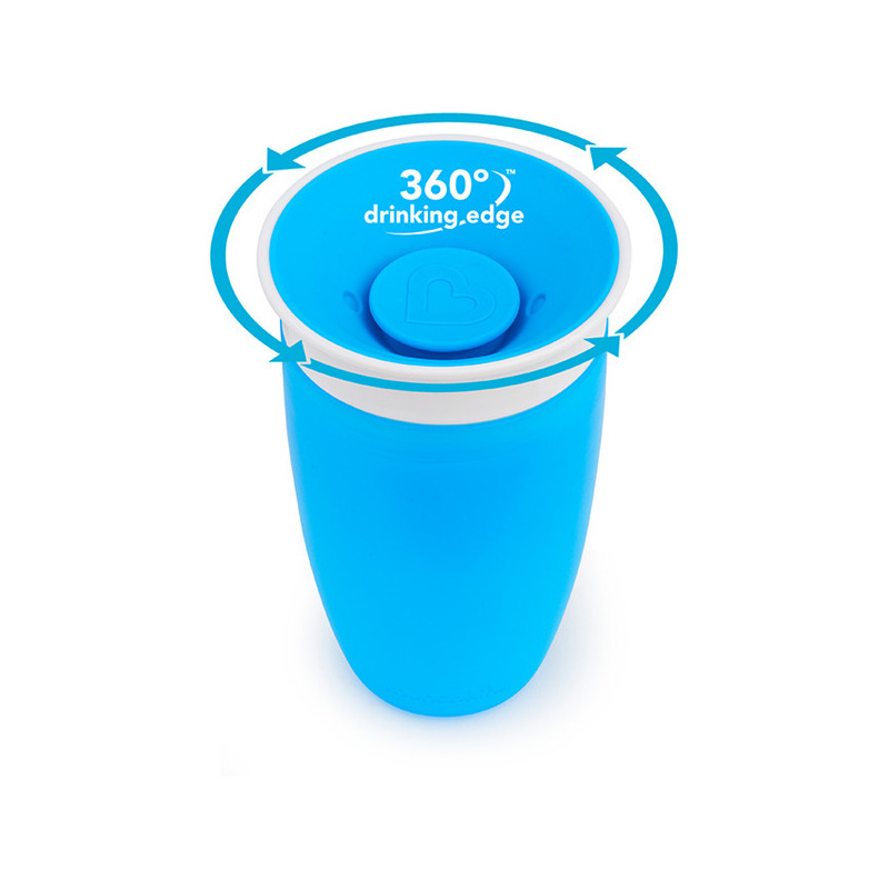 Munchkin cana miracle 360, 296ml, 12l+ blue