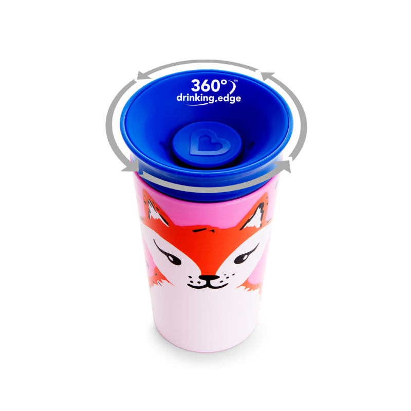 Munchkin cana miracle 360, wildlove, 266ml, 12l+ red fox