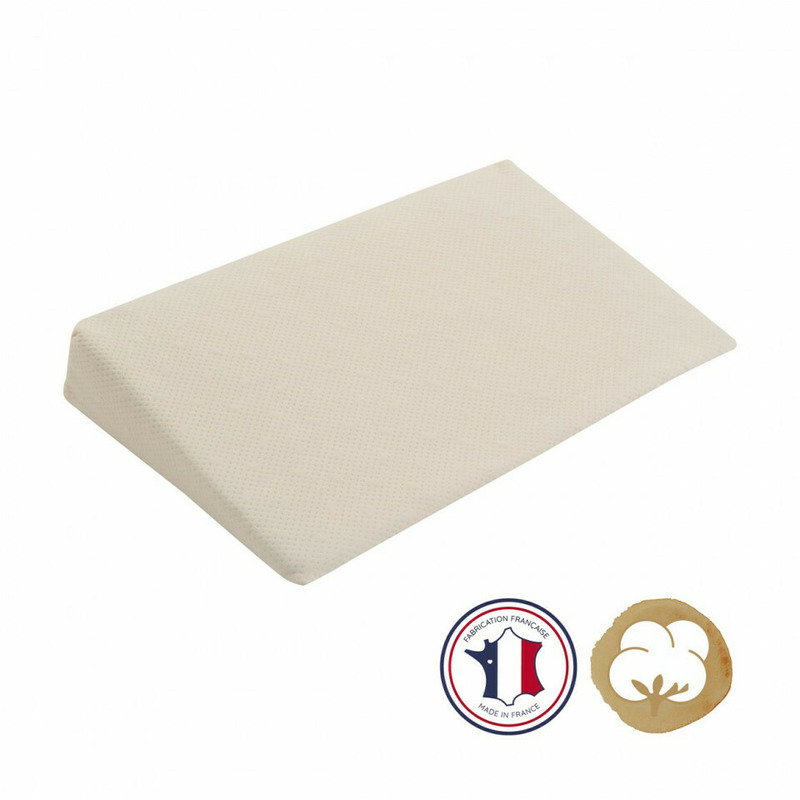 Na plan inclinat 10 grade din bumbac organic ptr.patut 60 x120 cm candide
