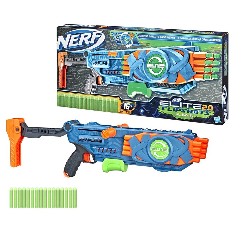 Hasbro - NERF BLASTER ELITE 2.0 FLIP 16